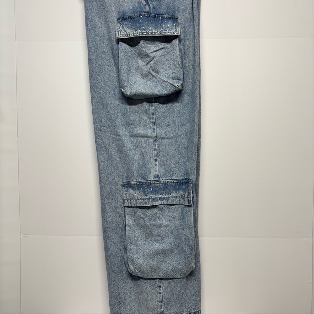 ✨Forever 21 Cargo Jeans Size 29 - Picture 9 of 16